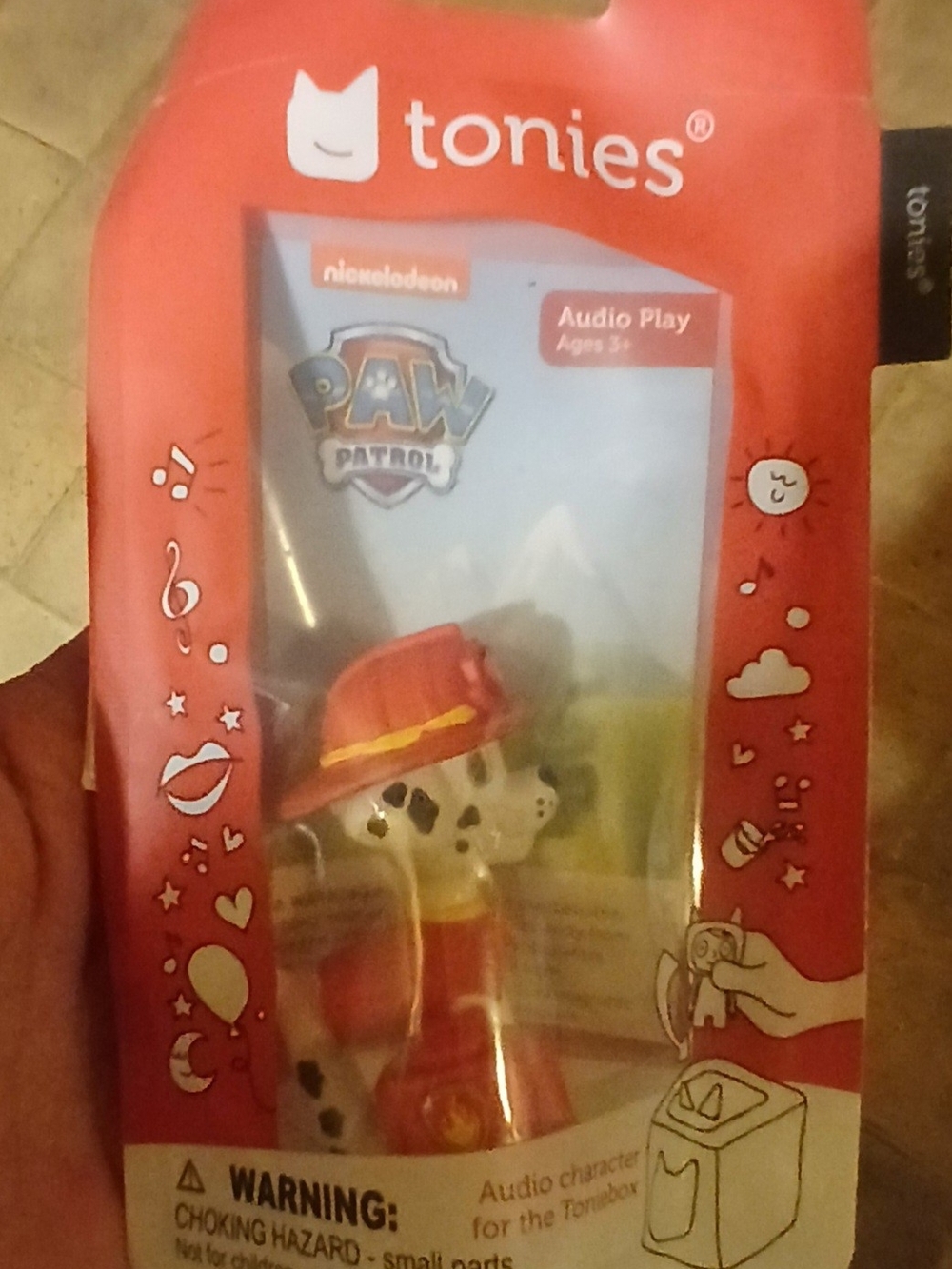 Tonies Paw Patrol Marshall Figure - Red and Yellow